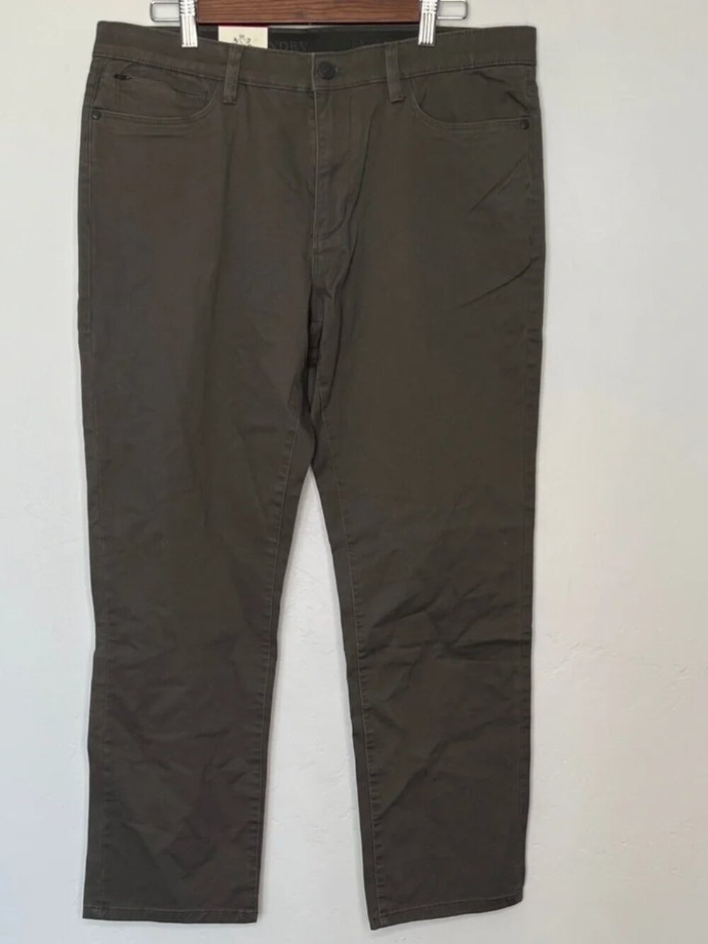 English Laundry Men's 5 Pocket Pants Brown Size 34x29 NWOT